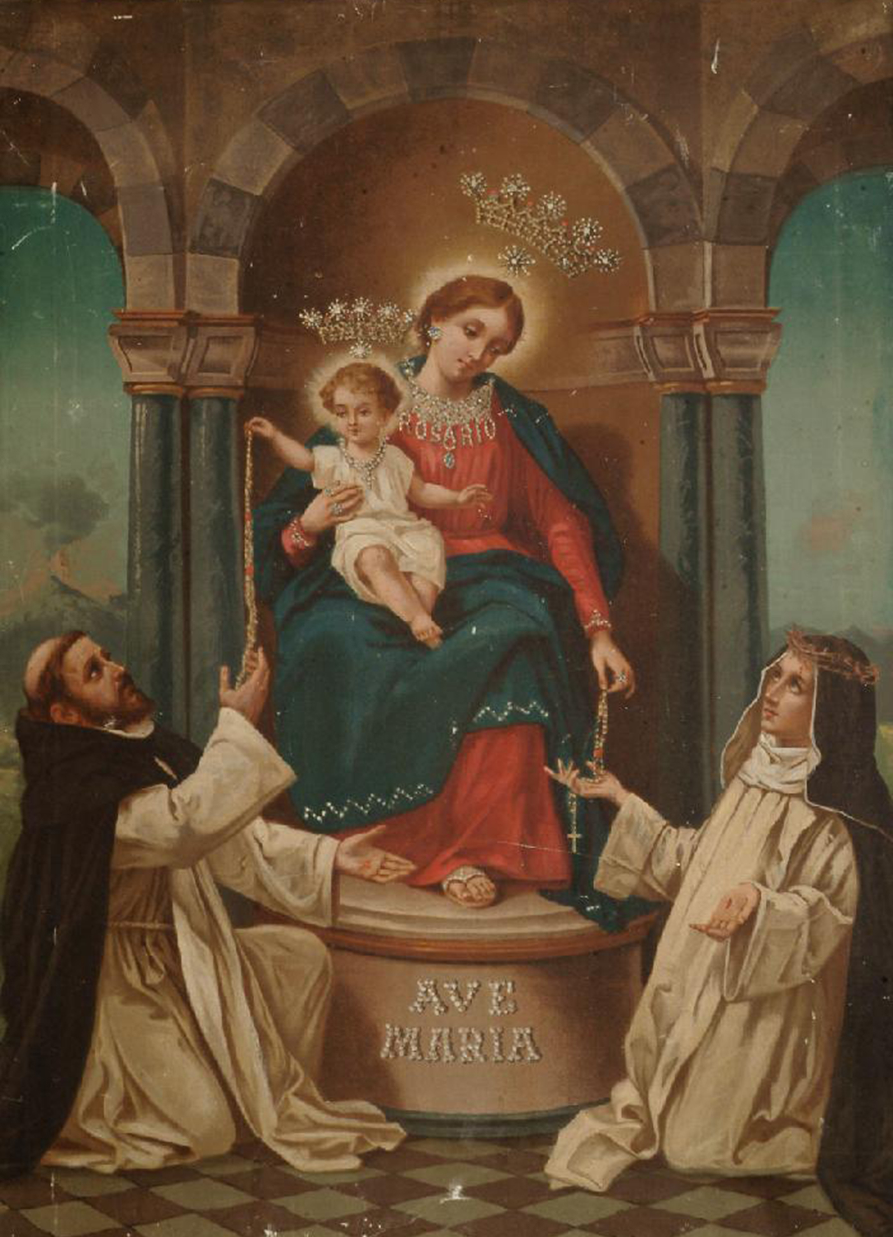 Immagini Della Madonna Del Rosario Beata Vergine Maria di Pompei - Ecclesia Dei